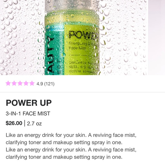POWER UP Dual-Phase Setting Mist 3.4 FL OZ NEW - Picture 6 of 6